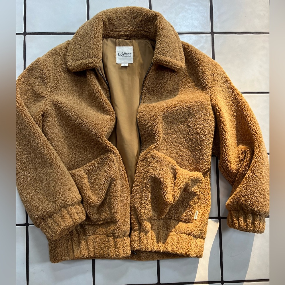Up west Teddy Bear zip up jacket